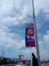 Street Lamp Post Advertising 1