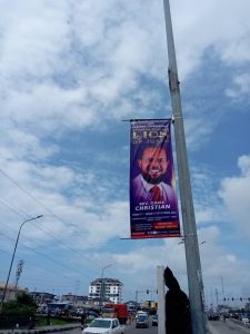 Street Lamp Post Advertising 1