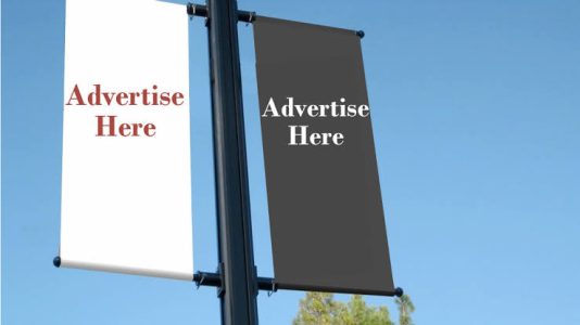 Street Lamp Post Advertising 2
